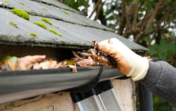 gutter cleaning Milebrook, Powys